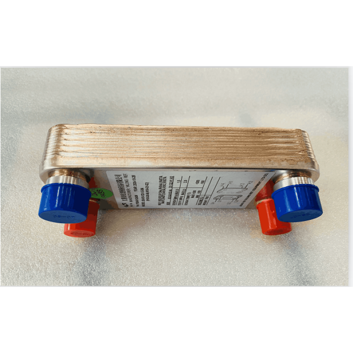 Edelstahl -Löckchen -Platten -Wärmetauscher